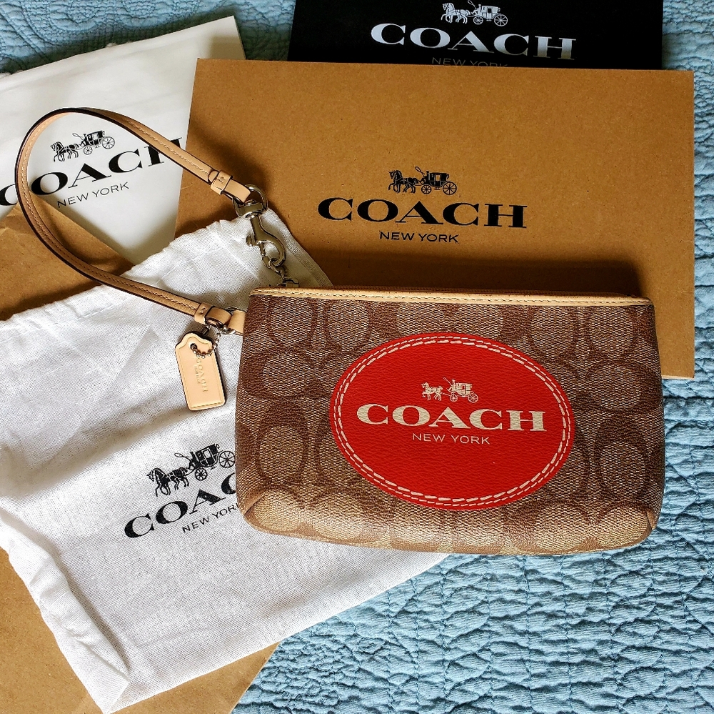 Coach Large Wristlet